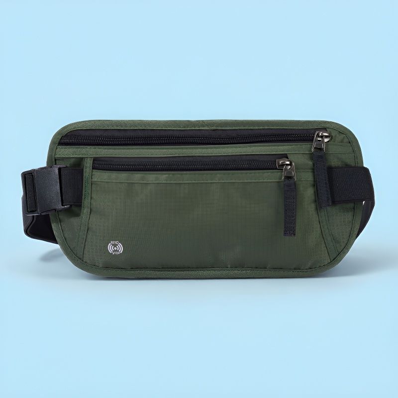 Travel Money Belt – RFID undercover Hidden Passport Holder