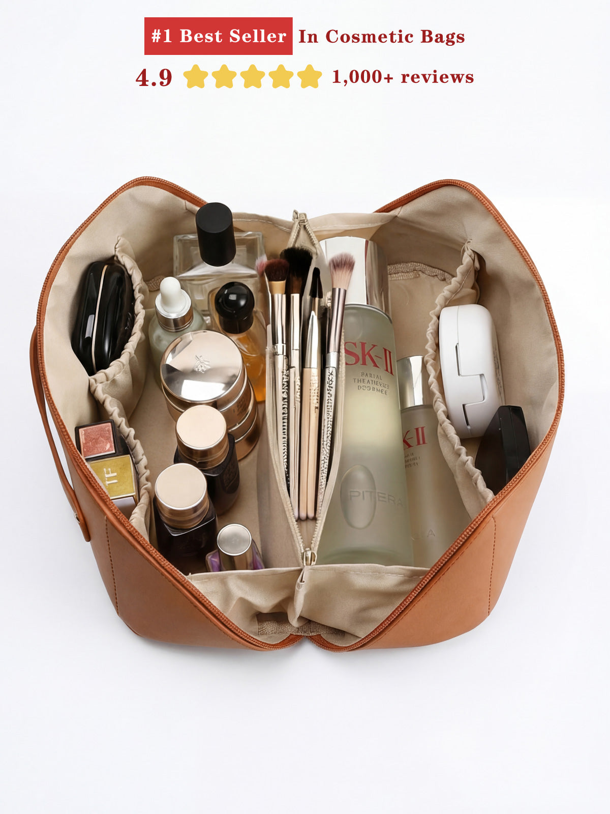 ✨NO.1 Best Seller Large Capacity Portable Travel Makeup Bag