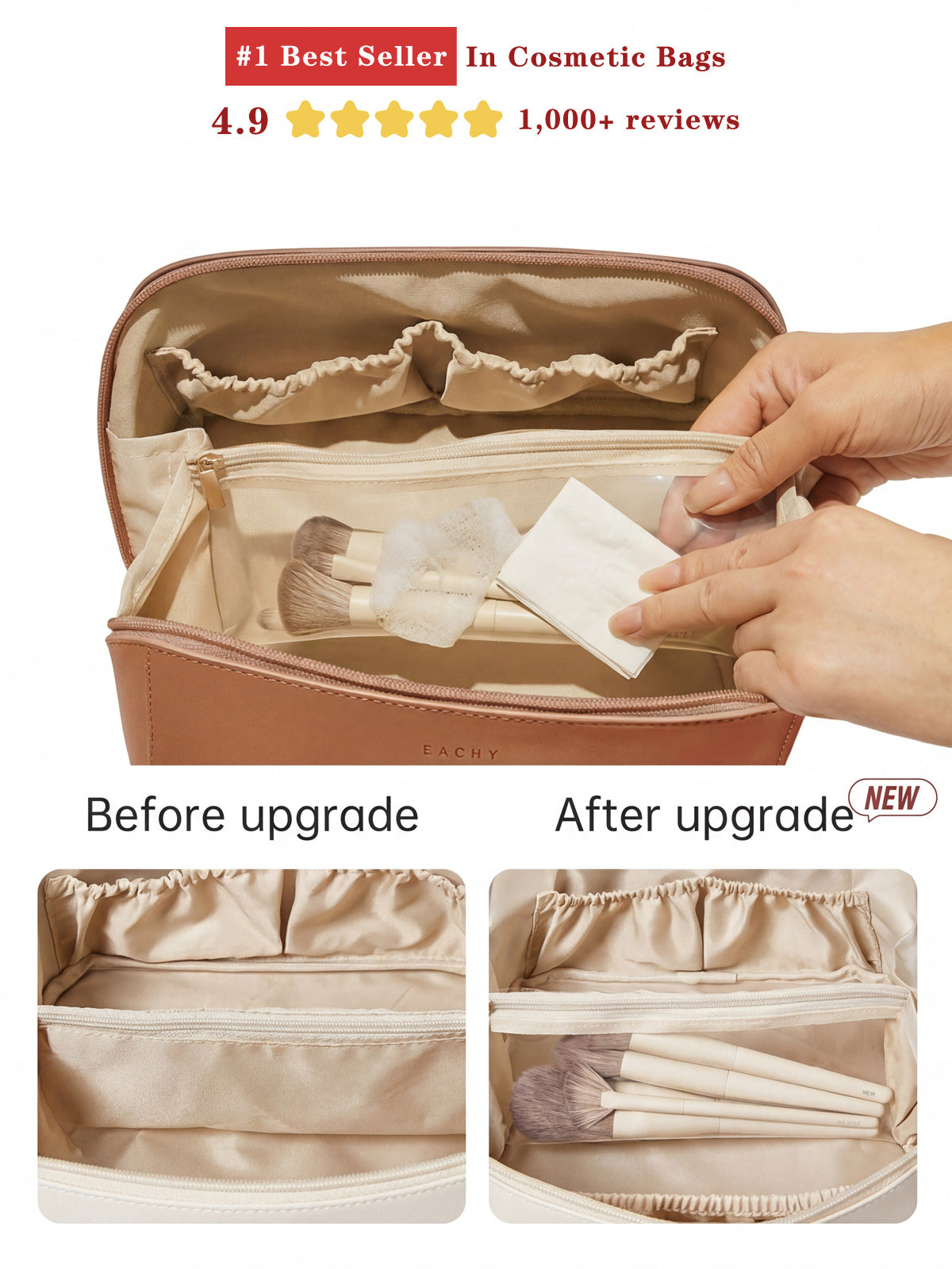 ✨NO.1 Best Seller Large Capacity Portable Travel Makeup Bag