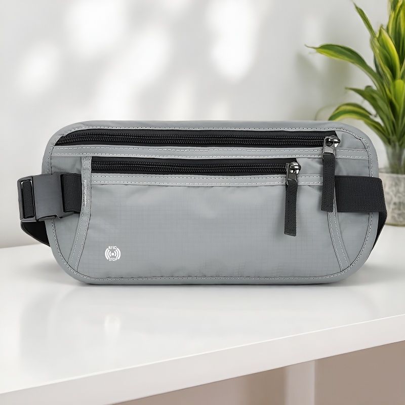 Travel Money Belt – RFID undercover Hidden Passport Holder