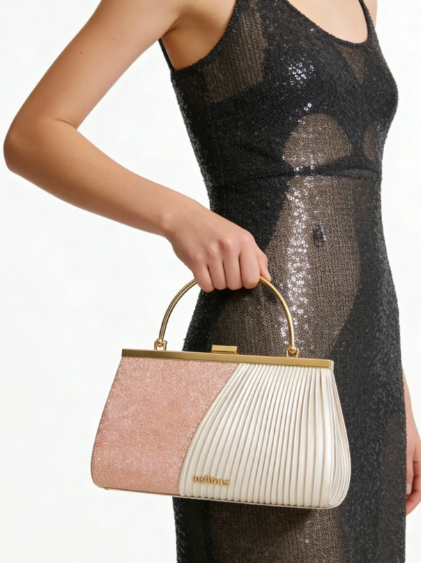 Dual-Texure Blush Compact Bags