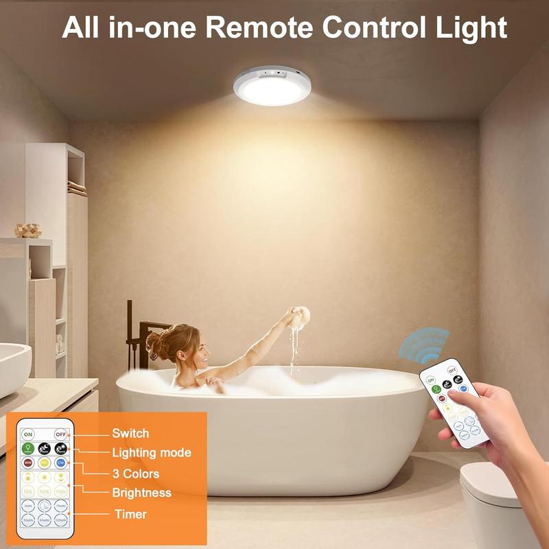Rechargeable Ceiling Light With Remote
