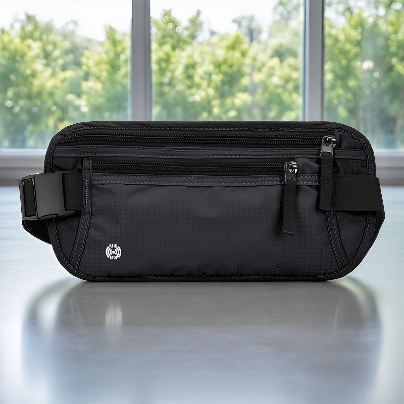 Travel Money Belt – RFID undercover Hidden Passport Holder