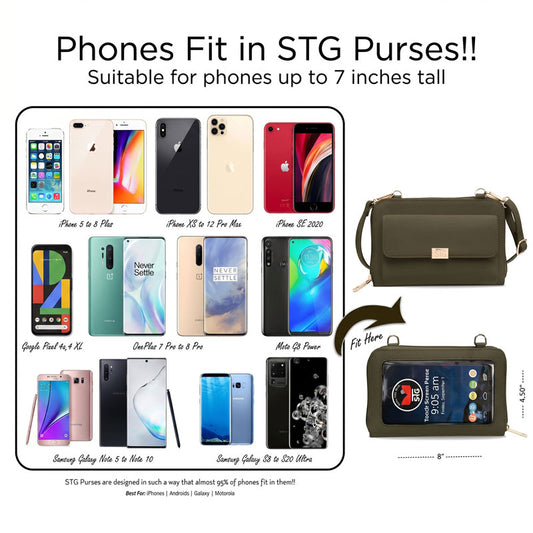 Ushions RFID Touch Screen Purse