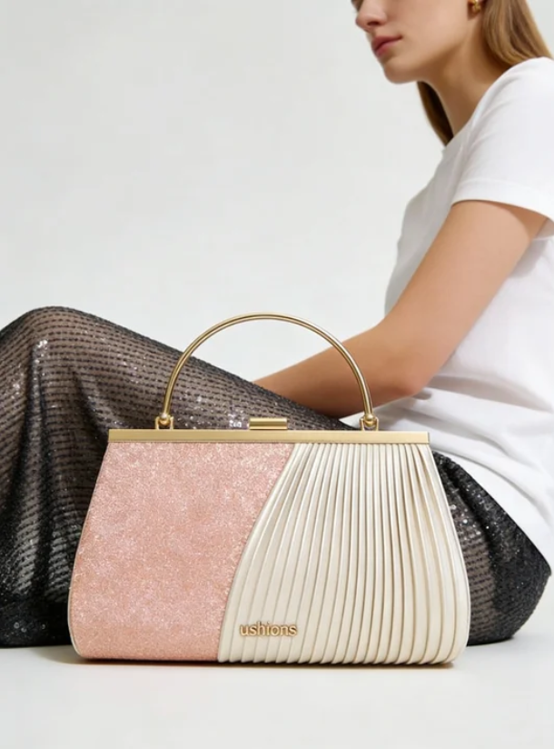 Dual-Texure Blush Compact Bags