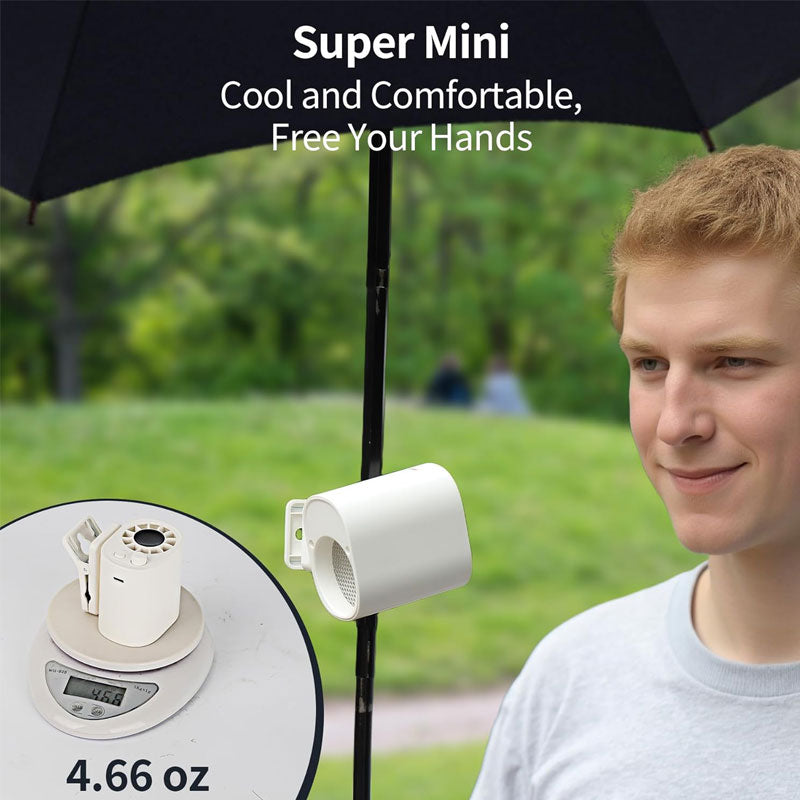 Car Clip On Fan 360° Rotation 100 Speeds Adjustable